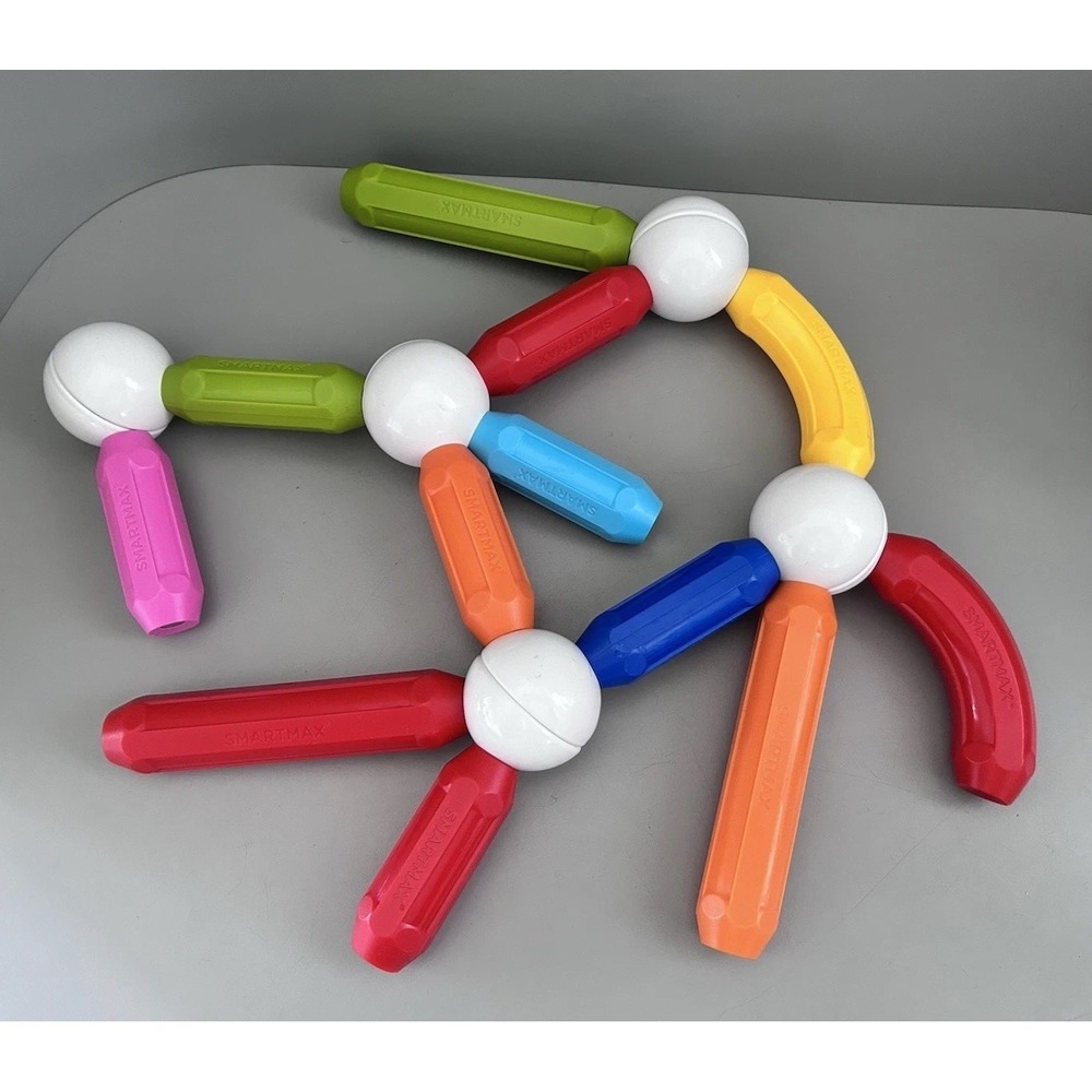 Smartmax Magnetic Toys Bars & Balls Lot - Educational Stem